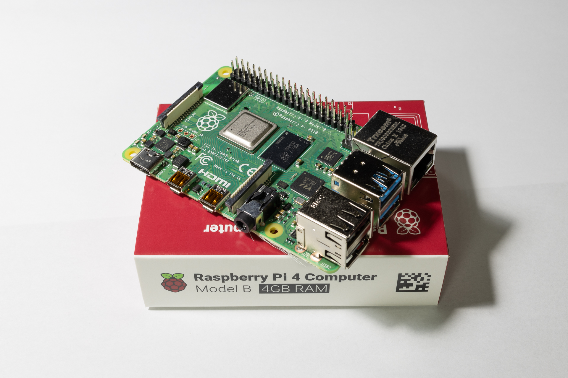 スイッチ raspberry pi 4 model B 4GB 2台 電源SDカード付属 qWx8h-m35889421163 スイッチ